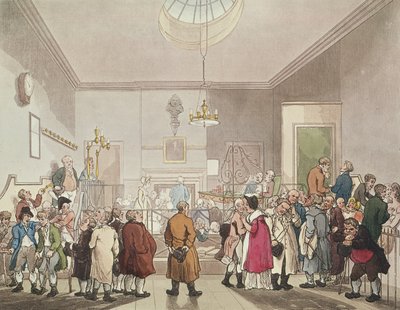 Le poteau de pari - T. and Pugin Rowlandson